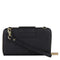 US POLO GARNER - Ritsportemonnee - Grote zip met chain - Zwart