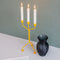 Gedraaide Kandelaar Rood / Twisted Candleholder Red | Ward Wjnant voor Werkwaardig.