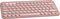 Logitech Pebble Keys 2 K380s - Mini Toetsenbord - Draadloos RF + Bluetooth - QWERTZ DE - Roze