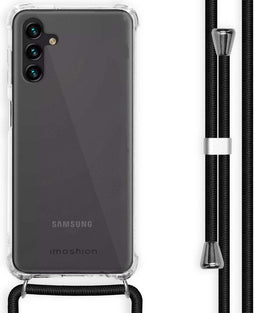 iMoshion Hoesje Geschikt voor Samsung Galaxy A13 (5G) Hoesje Met Koord - iMoshion Backcover met koord - Transparant