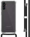 iMoshion Hoesje Geschikt voor Samsung Galaxy A13 (5G) Hoesje Met Koord - iMoshion Backcover met koord - Transparant