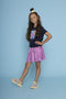 Le Chic Meisjes Rok - Rok - Luxe elastieken tailleband - Maat 140 (2022)