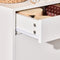 SoBuy FSR180-W - Schoenenkast - 2 Kleppen 1 Lade - Wit