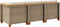 vidaXL - Tuinbank - 3-zits - met - kussens - poly - rattan - beige