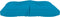 vidaXL - Palletkussen - stof - blauw