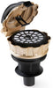Domo DO7297S - Zakloze cilinderstofzuiger - 700 W - 2,5 L - Zwart / Goud