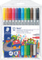 Set Viltstiften Staedtler Noris Club Dubbelzijdig 10 Stuks