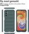imoshion Hoesje - Geschikt voor Samsung Galaxy A14 (5G) / A14 (4G) - EasyGrip Backcover - Donkergroen
