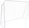 Voetbaldoel - 240x160cm - met net en haringen - wit
