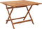 Tuintafel inklapbaar 90x90x75 cm massief acaciahout