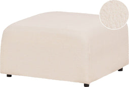 FALSTERBO - Ottomaan - Beige - Bouclé