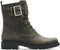 Clarks Orinoco2 Lace - Dames Laarzen - Biker look - Dark Olive Lea - Maat 36