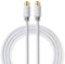 Nedis CSBW41000WT10 - Coaxkabel - 100cm - Wit