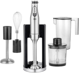 Lebenlang LBP9786 - Staafmixer 1200 W - Turbofunctie - Zilver