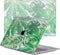 Lunso Geschikt voor MacBook Air 13 inch M1 (2020) cover hoes - case - Tropical Green