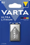 Varta - Batterij 9v lithium professional | 10 stuks