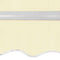 vidaXL - Luifel - handmatig - uittrekbaar - 600 - cm - crème