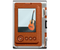 FUJIFILM Instax Mini Evo Instantcamera's Bruin, Zilver