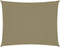 vidaXL - Zonnescherm - rechthoekig - 6x7 - m - oxford - stof - beige