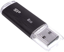 Silicon Power Ultima U02 - USB Pendrive 8GB - USB 2.0 - Zwart