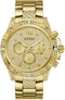 Guess Majestic GW0796G2 - Polshorloge - Quartz - Staal - Goud - Ø 48 mm