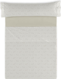 Set beddengoed Alexandra House Living Cuca Beige Bed van 150 3 Onderdelen