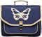 Caramel & Cie Boekentas/Schooltas Vlinder - Blauw