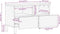 vidaXL - Tv-meubel - 70x33x46 - cm - massief - mangohout - bruin