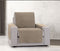 Bankbedekking Eysa VALERIA Beige 100 x 110 x 55 cm