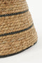 House of Seasons Kerstboomrok - H26 x Ø58 cm - FSC Mix - Zeegras - Bruin Zwart