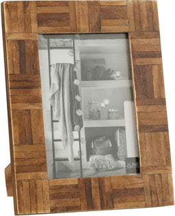 J-Line fotolijst Rechthoek - hout - bruin - large