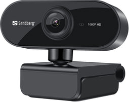 Sandberg USB Webcam Flex - Webcam - Full HD 1080p - Ingebouwde microfoon