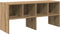 vidaXL - Schoenenrek - stapelbaar - 89,5x30x40 - cm - artisanaal - eikenkleurig