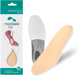 Medische inlegzolen Diabetes & Reuma klachten - dames maat 42