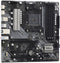 ASRock B550M Phantom Gaming 4 - Micro-ATX - AMD Socket AM4 - 4x DDR4 - 7.1 kanalen