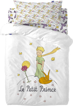 Dekbedovertrek set HappyFriday Le Petit Prince Ses Amis Multicolour Wieg voor baby's 2 Onderdelen