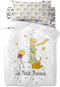 Dekbedovertrek set HappyFriday Le Petit Prince Ses Amis Multicolour Wieg voor baby's 2 Onderdelen