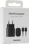Samsung 25W Fast Charger - USB-C - Super Fast Charging - Zwart
