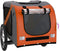 vidaXL - Hondenfietstrailer - oxford - stof - en - ijzer - oranje - en - grijs
