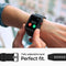 Just in Case Rugged Armor Pro - Beschermhoes voor Apple Watch (44/45mm) - Stevige bescherming - Zwart