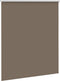 vidaXL - Rolgordijn - verduisterend - koffie - 140x175 - cm - stofbreedte - 136,6 - cm