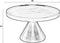 Zuiver Floss Salontafel Rond 60 cm Zwart