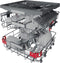 Bauknecht BKSV1IAN - Inbouw Vaatwasser - 60 cm - 14 Couverts - Besteklade & ActiefDroog - 41 dB - Energieklasse A