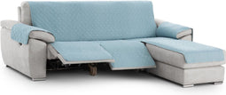 Hoes voor chaise longue met korte armleuning rechts Eysa MONTBLANC Turkoois 100 x 110 x 240 cm