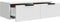 vidaXL Wandkast - 68x30x20 cm - bewerkt hout - wit