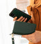 Selencia Hoesje Geschikt voor Samsung Galaxy S20 Ultra Hoesje Met Pasjeshouder - Selencia Surya 2-in-1 Uitneembare Vegan Lederen Bookcase - Groen