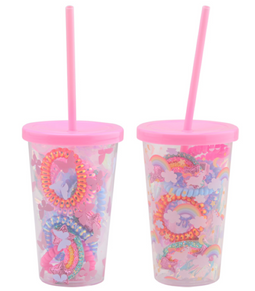 Haar accessoires in drinkbeker 27732