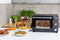 MPM MPE-14/T - Vrijstaande Elektrische Oven - Hete Lucht 22L 1300W 230°C - Zwart