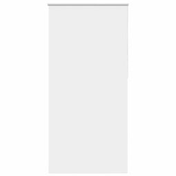 vidaXL - Rolgordijn - verduisterend - 90x210cm - stofbreedte - 85,7 - cm - wit