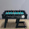 Cougar Scorpion Kick Voetbaltafel Opklapbaar in Zwart - Tafelvoetbal tafel incl. 2 ballen en scoreteller - Indoor voetbal tafel van 126x61x80cm